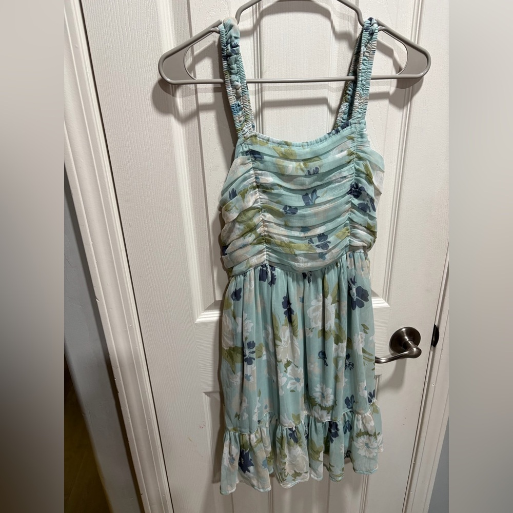 Abercrombie Kids Blue Floral Dress